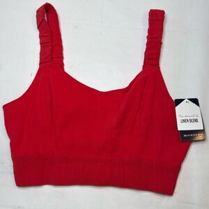 NWT Monteau Los Angeles Cropped Top, sizes Medium